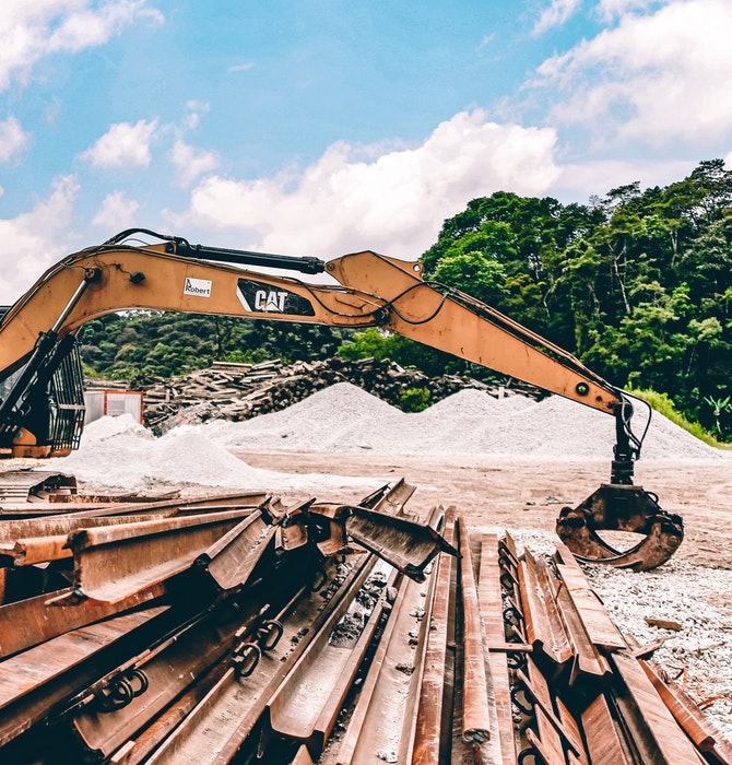 Rubber boots & watering can